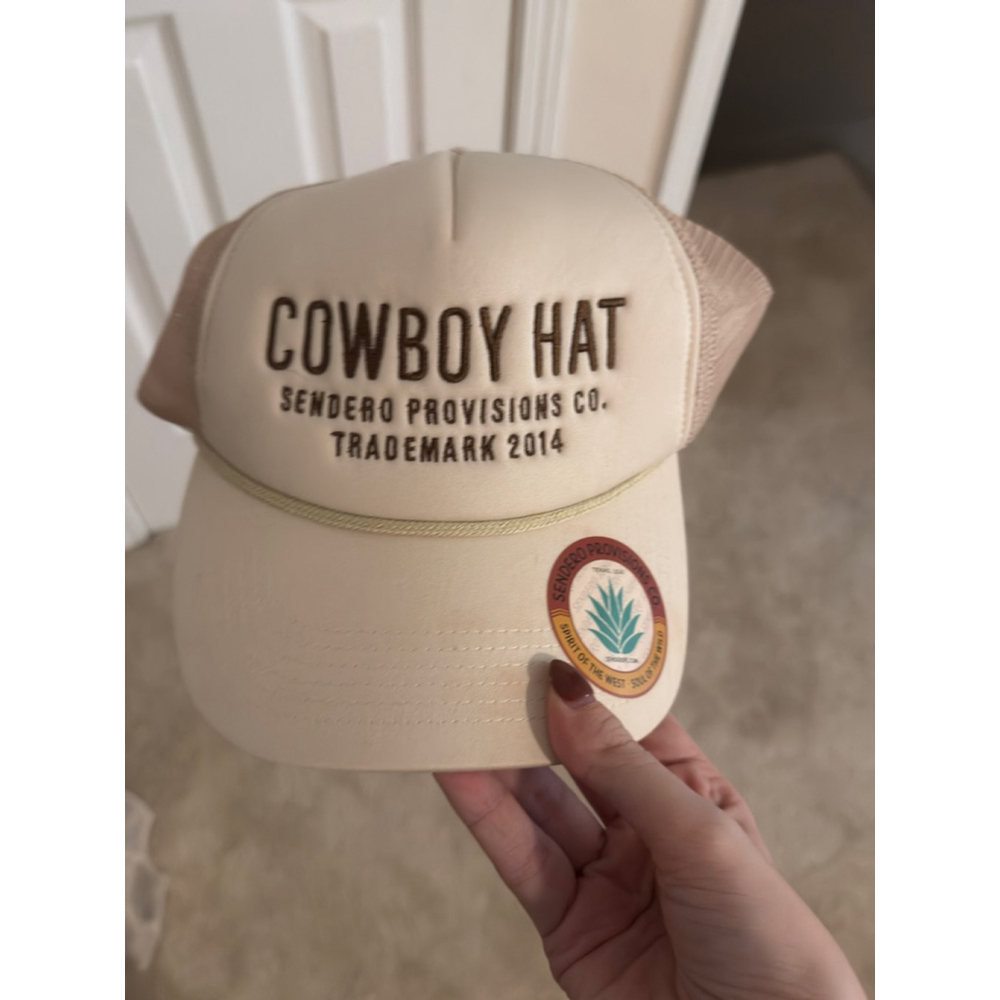 Women's Sendero Provisions Co. Beige Cowboy Hat One Size